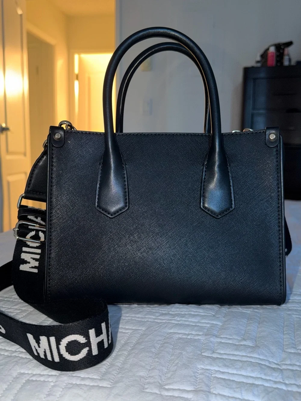 Michael Kors structured saffiano